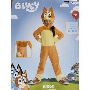 Disguise Toddler 12 to 18 Months Bluey Bingo Jumpsuit Halloween Costume Dress Up